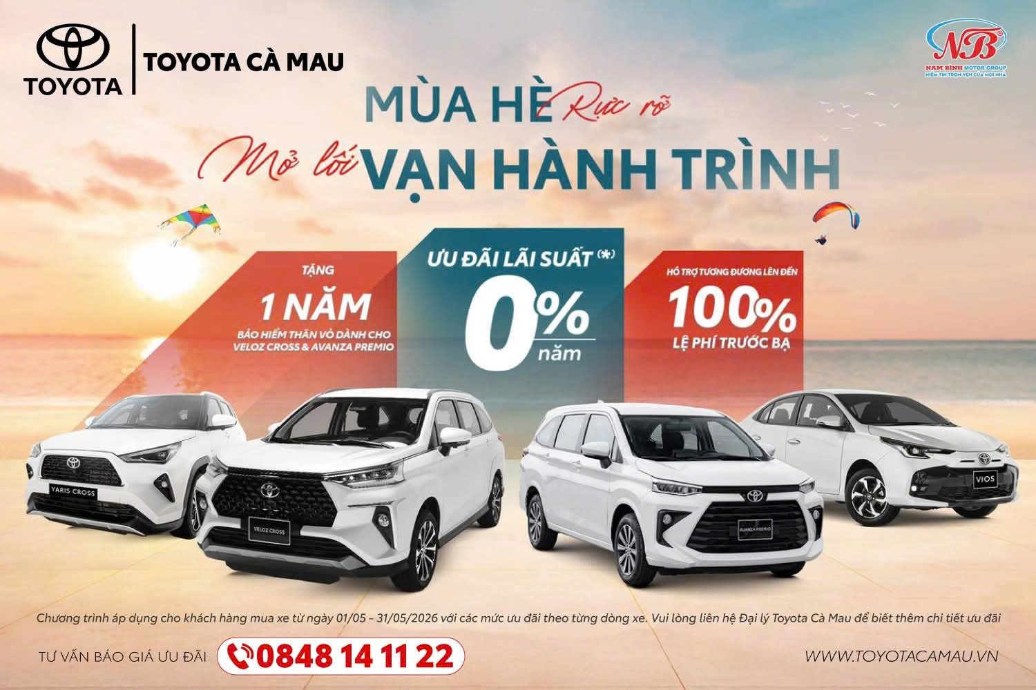 Toyota Việt Nam triển khai chương trình ưu đãi dịch vụ lên tới 20% khi thay dầu và lọc dầu cho xe Vios và Innova